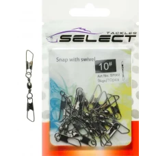 Вертлюжок із застібкою Select SF002 size 12, 10 шт.