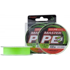 Шнур Select Master PE 100m (салат.) #0.4/0.06mm 20lb/9kg