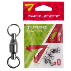 Вертлюжок Select Turbo Swivel #0 (5 шт/уп)