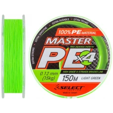 Шнур Select Master PE 150m (салат.) #0.8/0.12mm 33lb/15kg