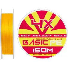 Шнур Select Basic PE Orange 150m #2.0/0.22mm 30lb/13.6kg