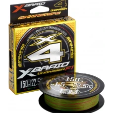 Шнур YGK X-Braid Ohdragon X4 Sinking 1.40 150m (Uguisu Green) #0.6 11lb